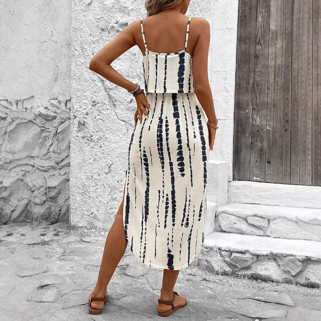 Vestido camisola midi con estampado – Tallas S a 5XL