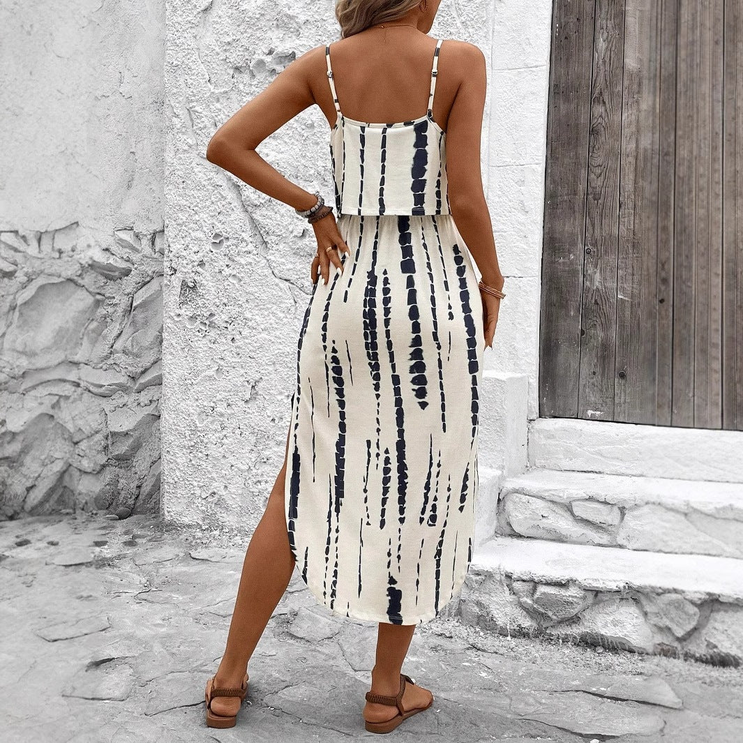 Vestido camisola midi con estampado – Tallas S a 5XL