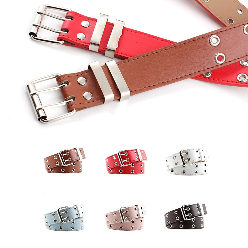 Cinturon Punk Hip Hop con Cadena Decorativa para Mujer - Estilo Urbano