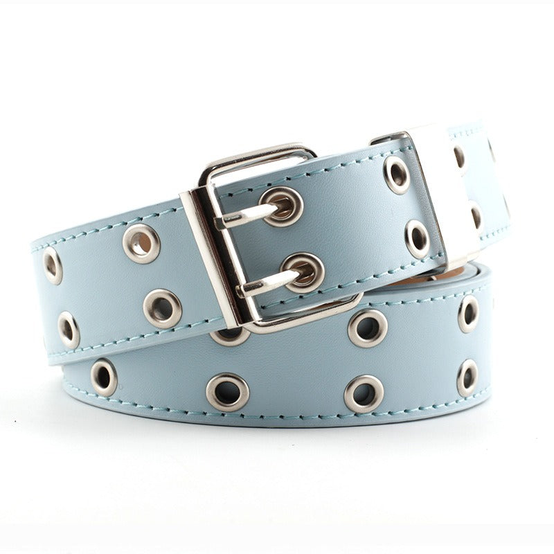 Cinturon Punk Hip Hop con Cadena Decorativa para Mujer - Estilo Urbano
