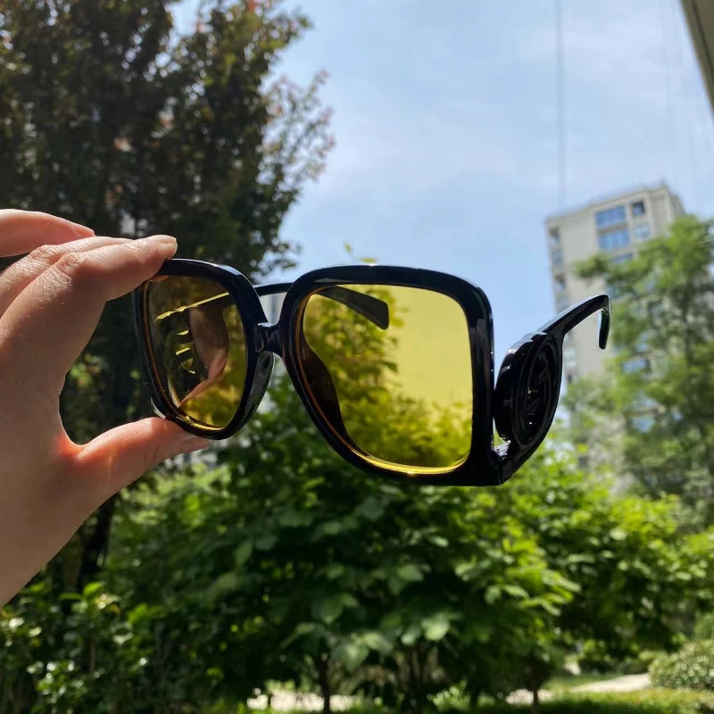 Gafas de Sol de Montura Grande para Mujer
