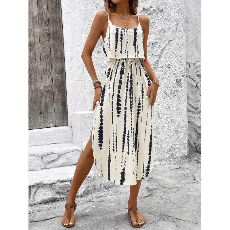 Vestido camisola midi con estampado – Tallas S a 5XL