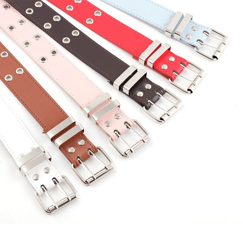Cinturon Punk Hip Hop con Cadena Decorativa para Mujer - Estilo Urbano