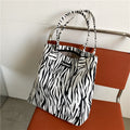 Bolso de lona de hombro gran capacidad casual