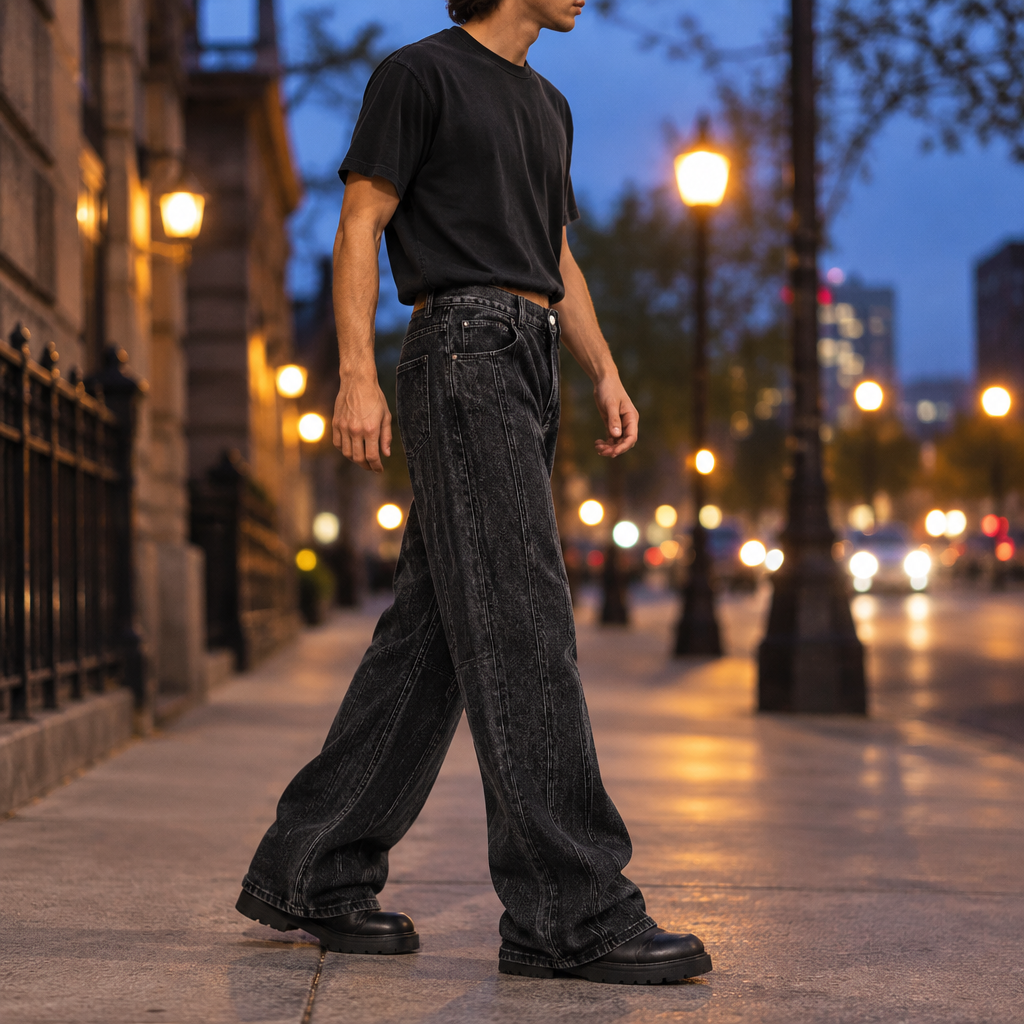 Punk Do The Old Cowboy Trousers Men