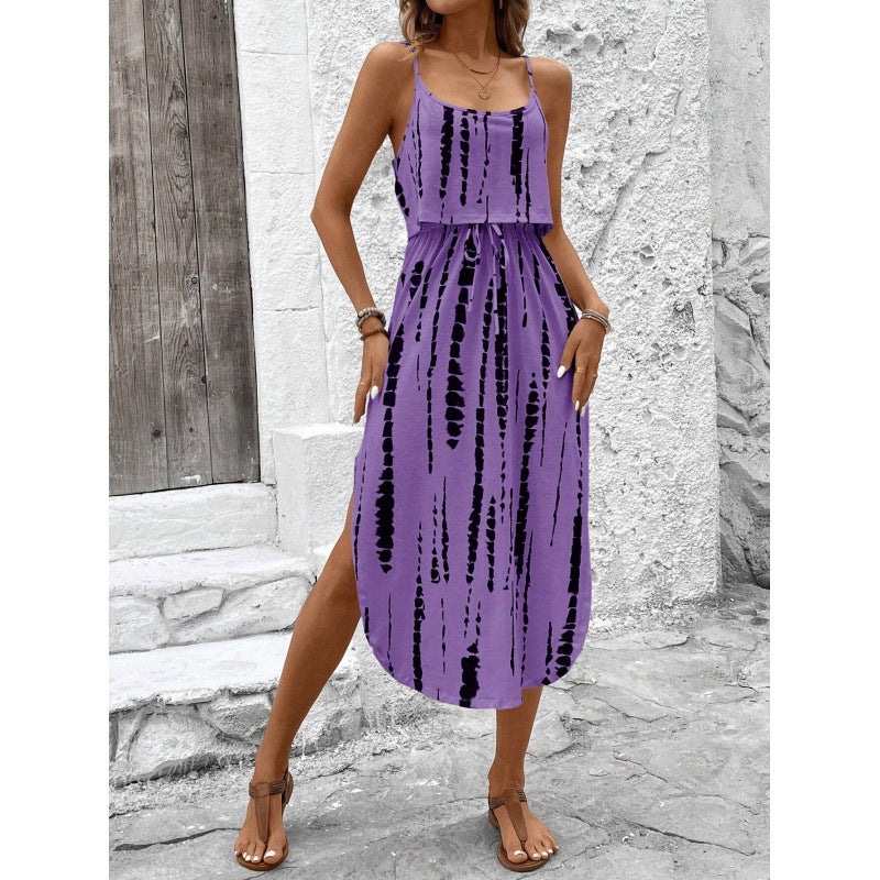 Vestido camisola midi con estampado – Tallas S a 5XL