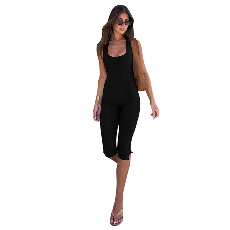 Mono Largo Deportivo con Tirantes para Mujer – Espalda Descubierta