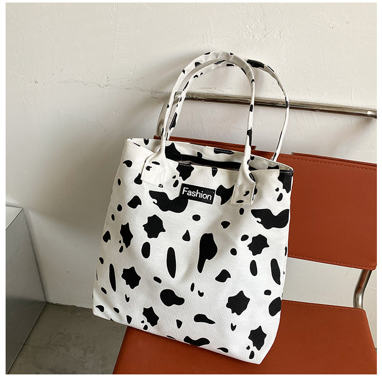 Bolso de lona de hombro gran capacidad casual