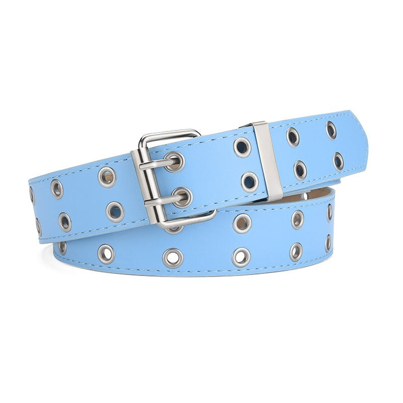 Cinturon Punk Hip Hop con Cadena Decorativa para Mujer - Estilo Urbano