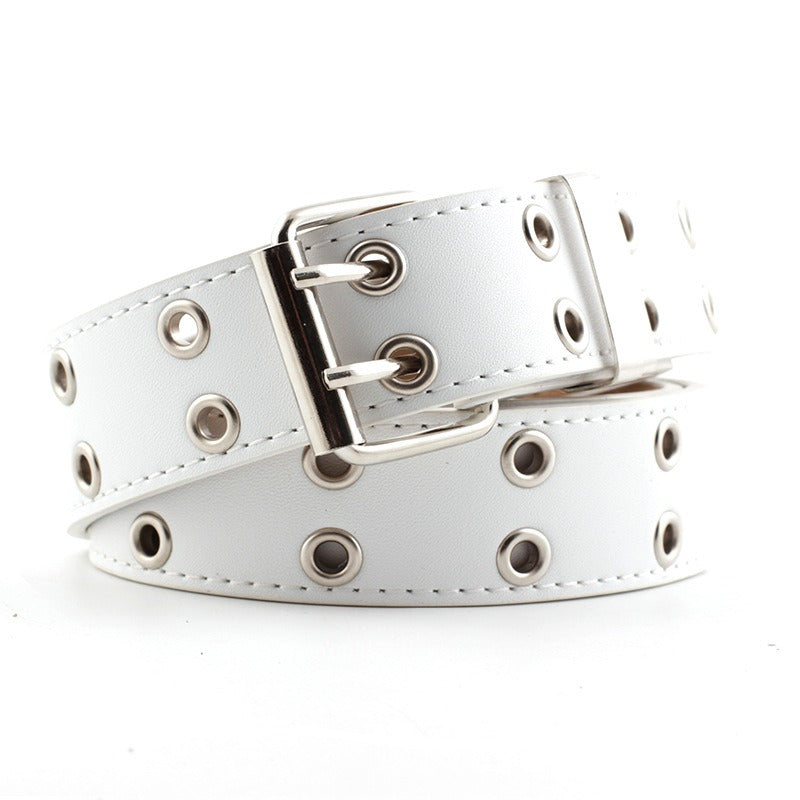 Cinturon Punk Hip Hop con Cadena Decorativa para Mujer - Estilo Urbano