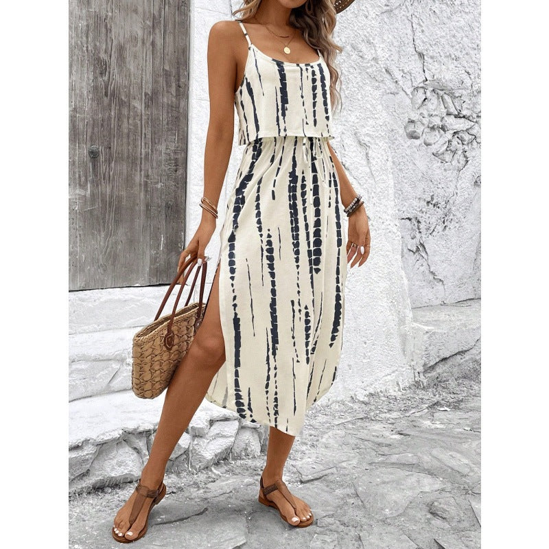 Vestido camisola midi con estampado – Tallas S a 5XL