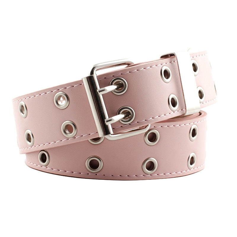 Cinturon Punk Hip Hop con Cadena Decorativa para Mujer - Estilo Urbano