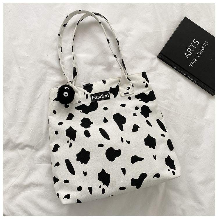 Bolso de lona de hombro gran capacidad casual