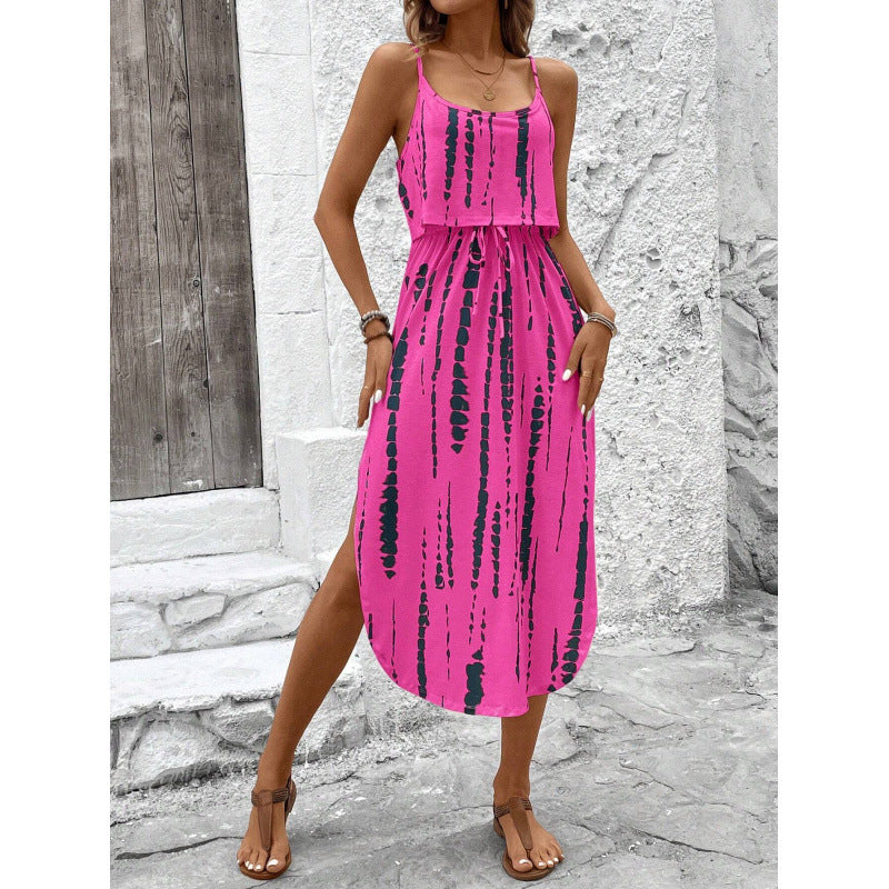 Vestido camisola midi con estampado – Tallas S a 5XL